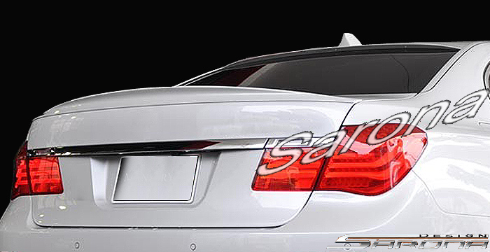 Custom BMW 7 Series  Sedan Trunk Wing (2009 - 2015) - $429.00 (Part #BM-103-TW)